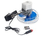 Вентилятор M-502C 16см (6") с решеткой металл на прищепке 24V MEGAPOWER /1/12 HIT