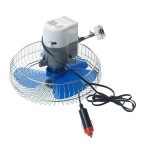Вентилятор M-503 21см (8") с решеткой металл 24V MEGAPOWER /1/12 HIT