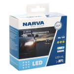 Автолампа H1 (P14,5s) LED RANGE PERFOMANCE 19W х2 6500K (2шт) 12/24V NARVA /1/10 — изображение 3