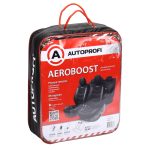 Чехлы на сиденье AEROBOOST AER-1102 BLACK сетчатая ткань, AIRBAG, 3D крой (11шт) AUTOPROFI /1/6 — изображение 2