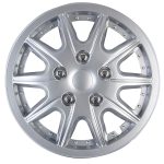 Колпаки на колёса WC-2025 SILVER (16) металлик, PP пластик, регулировочный обод, 4шт разм. 16" (400мм) AUTOPROFI /1/4 — изображение 2