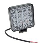 Фара рабочего света MIS-16 16 LED плоская 105-105мм (2 реж. стробоскоп) 10-30V MISTAR /1 — изображение 3