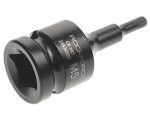 Головка-бита SPLINE ударная 1/2", M5 с отверстием ROCKFORCE RF-24806005T /1/10/300