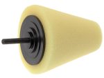 Губка RF-PL80H полировальная для дрели конусная (80/30мм,желтая) ROCKFORCE /1/250 — изображение 2