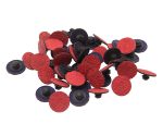 Круг RF-BD140C абразивный шлифовальный 25мм (№40,красный)(к-т 50шт) ROCKFORCE /1/10 — изображение 2