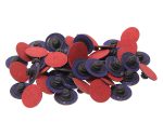 Круг RF-BD1120C абразивный шлифовальный 25мм (№120,красный)(к-т 50шт) ROCKFORCE /1/10 — изображение 2