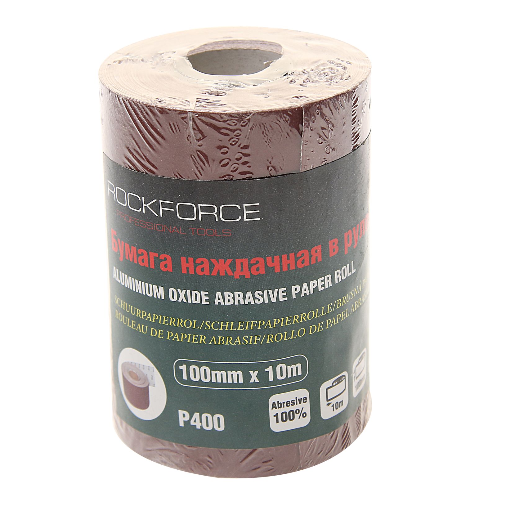 m0001048078_1.resize1 Бумага наждачная RF-SR4400A 100ммх10м в рулоне (P400) ROCKFORCE /1/50 — изображение 1