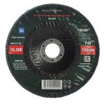 Круг лепестковый RF-FD640H торцевой 150х22мм (P40,"мелкий шаг") ROCKFORCE /1/50 — изображение 2