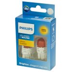 Автолампа W21/5W (W3*16q) LED AMBER Ultinon Pro6000 80/16Лм (2шт) 12V PHILIPS /1
