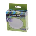 Лампа светодиодная GX53-9W-GX53 дневной свет ERGOLUX 1/10/100 — изображение 2