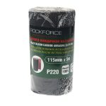 Бумага наждачная RF-FB2220C на тканевой основе 115ммх5м в рулоне (P220) ROCKFORCE /1/ — изображение 2