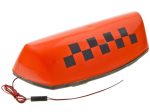 Знак "ТАКСИ" ZT-06 ORANGE (шаш.) магнитный с подсветкой 12V СИМ-ПЛАСТ/1/6