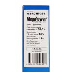 Пленка тонировочная Light Black 38,3% антистатичная (блокировка УФ-68% ИК-11%) 50х300см MEGAPOWER /1/50 — изображение 3
