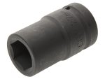 Головка торцевая  27мм 1" 6-гранная ударная удлиненная L=75мм ROCKFORCE RF-4857527 /1 — изображение 2