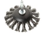 Кордщетка RF-BCK103 дисковая с хвостовиком для дрели 75мм ROCKFORCE/1/100