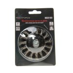 Кордщетка RF-BCK103 дисковая с хвостовиком для дрели 75мм ROCKFORCE/1/100 — изображение 2