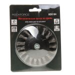Кордщетка RF-BCK104 дисковая с хвостовиком для дрели 100мм ROCKFORCE/1/50