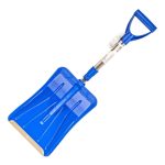 Лопата M-71005BL для снега телескопическая 70-90см BLUE MEGAPOWER /1/10