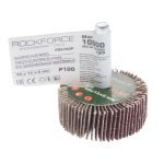 Круг RF-FD6100Р шлифовальный лепестковый P100 40х15х6мм ROCKFORCE /1/100 — изображение 3