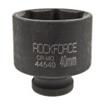 Головка торцевая 40мм 1/2" 6-гранная ударная L=54мм ROCKFORCE RF-44540 /1/60 — изображение 2