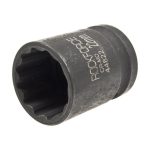 Головка торцевая 22мм 1/2" 12-гранная ударная L=58мм ROCKFORCE RF-44822 /1/180