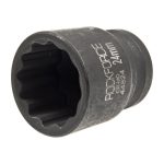 Головка торцевая 24мм 1/2" 12-гранная ударная L=40мм ROCKFORCE RF-44824 /1/180