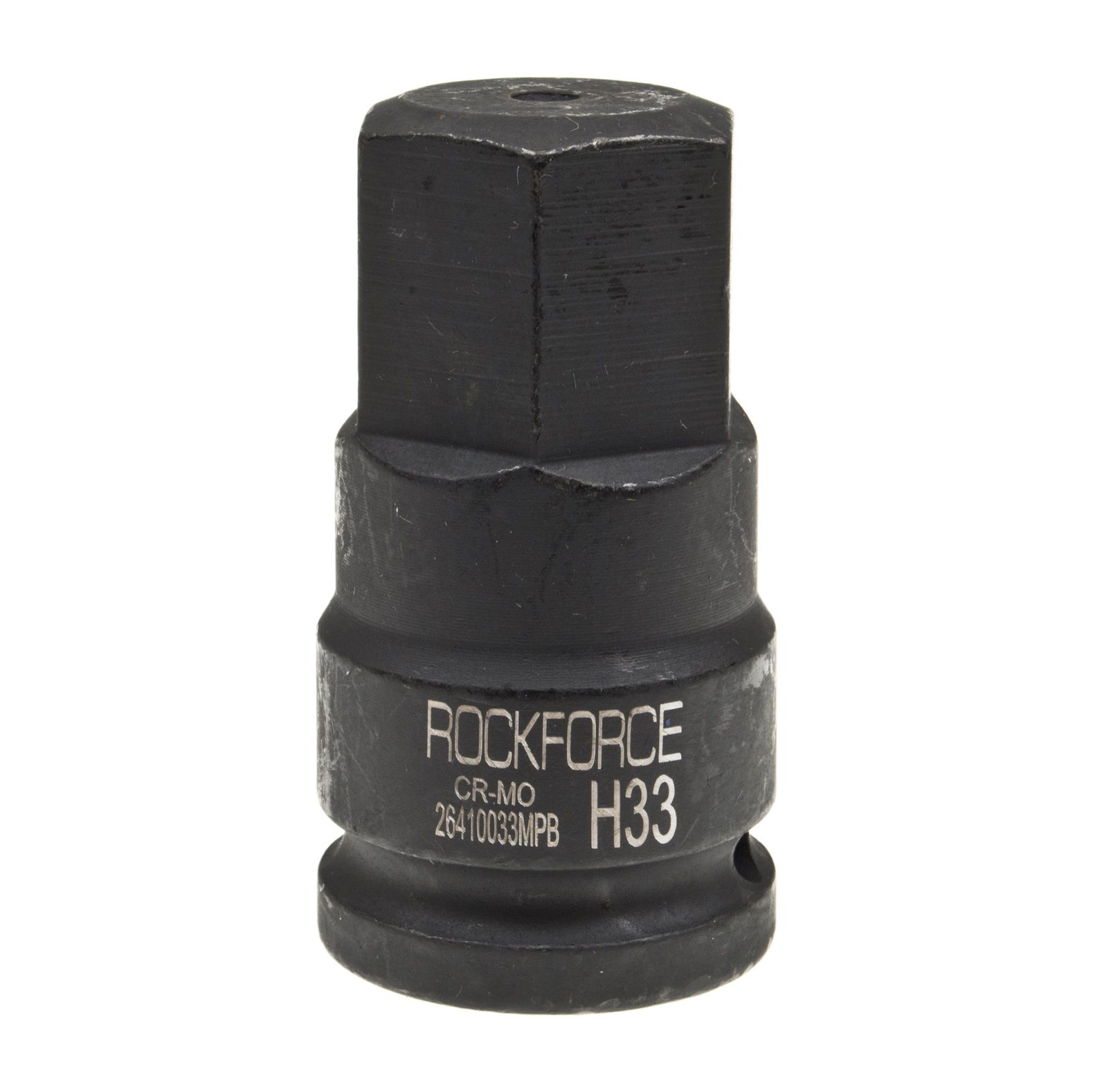 m0001052151_1.resize1 Головка-бита 33мм 3/4" 6-гранная ударная L=81мм ROCKFORCE RF-26410033MPB /1/50 — изображение 1