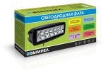 Фара светодиодная WL-118BS 6LED дальний свет 18W (165х80x55мм) 10-30V ВЫМПЕЛ /1/30