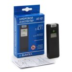 Алкотестер W-AT01 портативный (0,00-1,90 промилле) ЖК-дисплей с подсветкой, звуковой сигнализатор ВЫМПЕЛ /1 — изображение 5