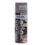 Грунт-эмаль для пластика, серый матовый (RAL 7040), аэрозоль 520мл VIXEN /1/12 — изображение 2