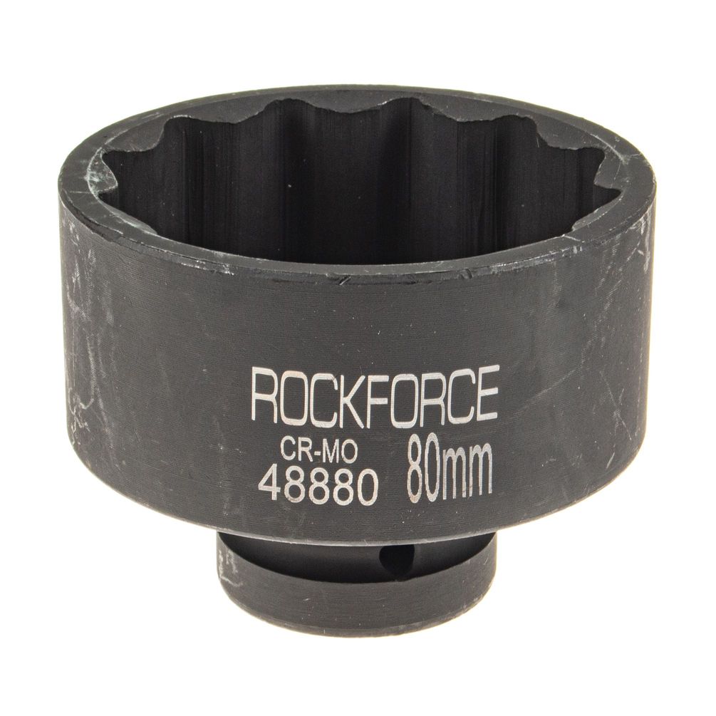 m0001052666_1.resize1 Головка торцевая 80мм 1" 12-гранная ударная L=78мм ROCKFORCE RF-48880 /1/20 — изображение 1