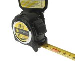 Рулетка ER-04205 5м 19мм магнитный зацеп, двухкомпонентный корпус, автоблокировка, держатель ЭВРИКА/1/12/72 NEW — изображение 2