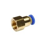 Фитинг ER-SPCF04-01 для пластиковых трубок 4мм с внутренней резьбой 1/8" ЭВРИКА /1/250 NEW