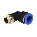 Фитинг ER-SPL12-02 угловой для пластиковых трубок 12мм с наружной резьбой 1/4" ЭВРИКА /1/250 NEW — изображение 3