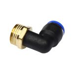 Фитинг ER-SPL12-04 угловой для пластиковых трубок 12мм с наружной резьбой 1/2" ЭВРИКА /1/250 NEW