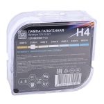 Автолампа H4 (60/55) P43t-38 LONG LIFE (бокс, 2шт) 12V MEGAPOWER /1/10 — изображение 3