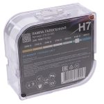 Автолампа H7 (70) PX26d BLUE WHITE 4300K (бокс, 2шт) 24V MEGAPOWER /1/10