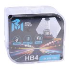 Автолампа HB4/9006 (55) P22d STANDART (бокс, 2шт) 12V MEGAPOWER /1/10 — изображение 3