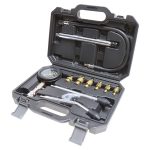 Компрессометр для бензиновых двигателей с набором адаптеров 12пр., в кейсе LG-14722 LIGE /1/10 — изображение 5