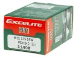 Автолампа H11 (55) PGJ19-2 STANDART 12V EXCELITE /1/10/100 NEW — изображение 2