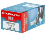 Автолампа H11 (55) PGJ19-2 CRYSTAL WHITE 4300K 12V EXCELITE /1/10/100 NEW — изображение 2