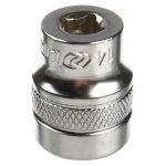 Головка торцевая 14мм 1/4" 6-гранная L-25мм LG-22114 LIGE /1/500 NEW