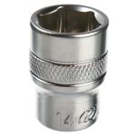 Головка торцевая 14мм 3/8" 6-гранная L-28мм LG-32114 LIGE /1/100 NEW — изображение 2