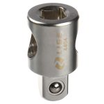 Адаптер 3/8"(F) х 1/2"(М) с отверстием LG-4404 LIGE /1/500 NEW
