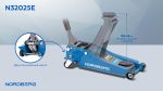 Домкрат подкатной 2,5 т с резиновой насадкой NORDBERG N32025E — изображение 2