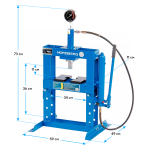 Пресс, усилие 10 т. NORDBERG N3610 — изображение 3
