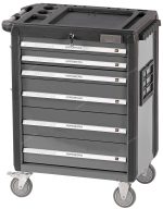Тележка инструментальная, 6 выдвижных ящиков, серая NORDBERG T6N(G)