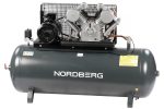 Компрессор поршневой с ременной передачей 380В, ресив. 500л, 1400л/мин NORDBERG NCP500/1400-16 — изображение 3