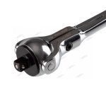 KINGTONY ТРЕЩОТКА 2752-06G с поворотной головой 72 зубца 1/4" 150мм — изображение 4