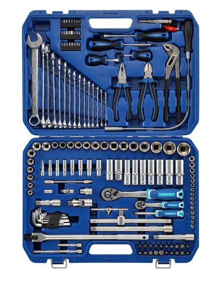 Набор инструментов, 147 предметов, 1/2", 1/4" NORDBERG 2496147C